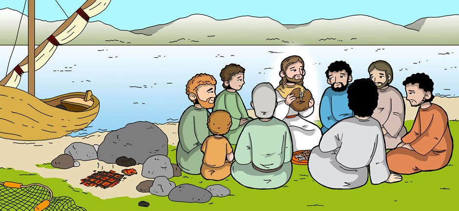 Jesus se manifesta aos discípulos no mar da Galiléia: «É o Senhor!»